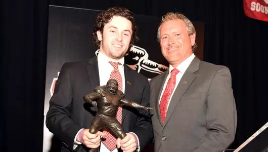 Mayfield Named Winner of Burlsworth Trophy