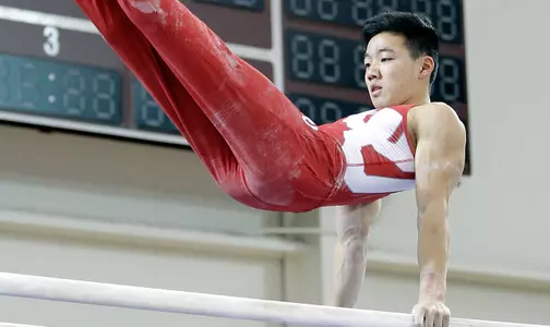 Oyama Named MPSF Gymnast of the Week