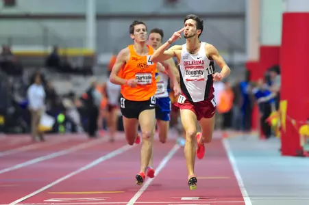 Doughty Wins Big 12 Title in the 3,000