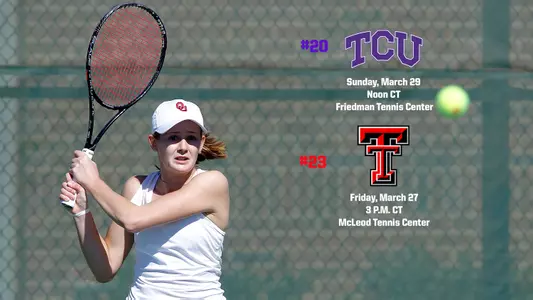 Sooners Meet Ranked Big 12 Conference Foes