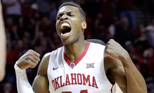 Buddy's Bucket Sinks Kansas, 75-73