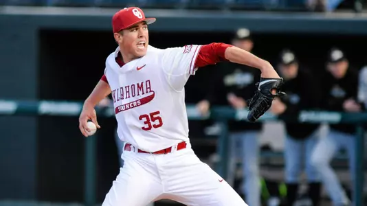 Sooner Bats Back Hansen in 7-1 Win