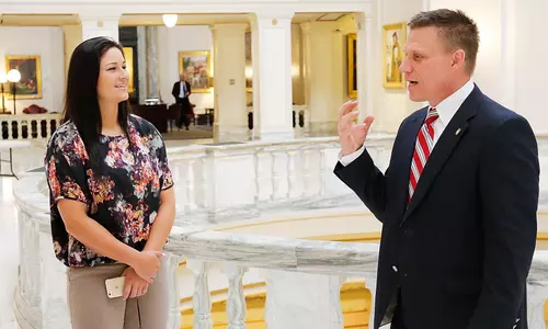 Chamberlain Honored at State Capitol