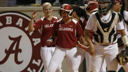Sooners Win Game One After Five-Run Sixth