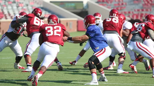 Sooners Scrimmage on Owen Field