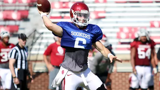 Stoops Names Mayfield as Starting QB