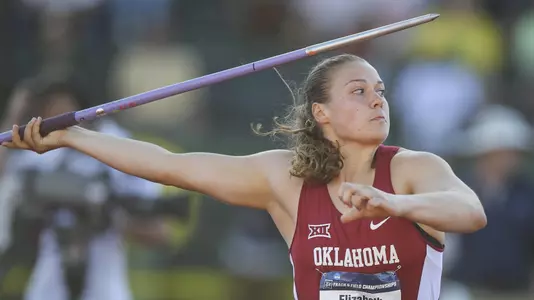 Herrs Finishes Seventh in Javelin