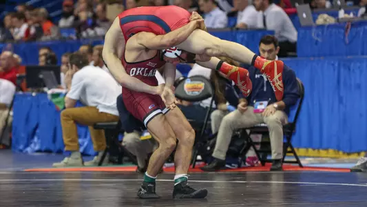 Three Sooners Win in Session 1 of NCAAs