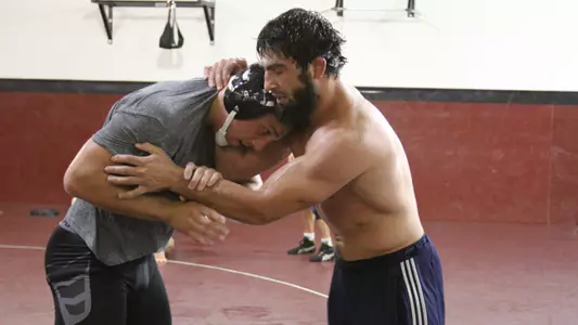 Sooners Host Kyrgyzstan Wrestling Team