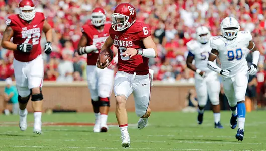 Baker's Half Dozen Fuels Sooners' Win