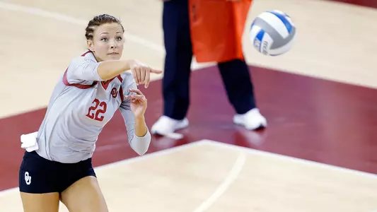 Volleyball Drops Big 12 Opener at Tech