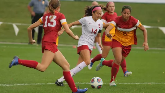 Sooners Advance to Big 12 Semis with 2-0 Win