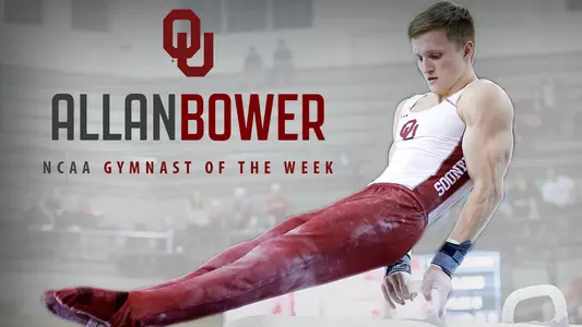 Bower Tabbed NCAA and MPSF Gymnast of the Week