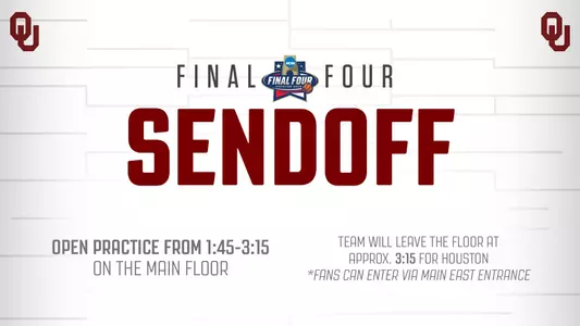 Final Four Sendoff Wednesday