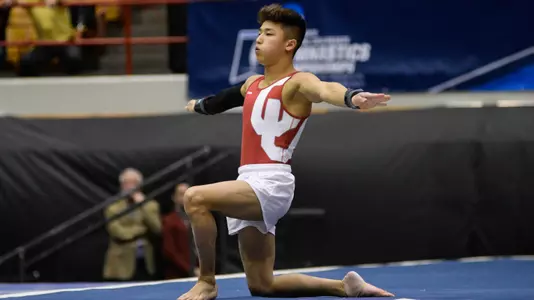Moldauer Named NCAA Gymnast of the Week