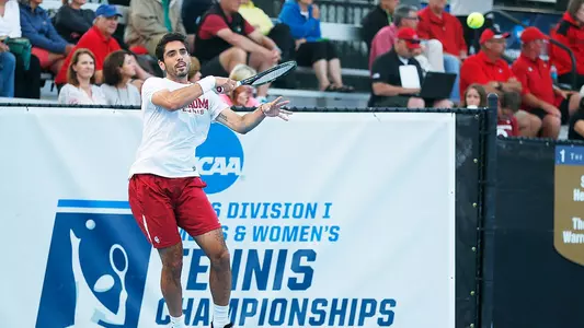 Alvarez Falls in Round of 32 at Singles Championship