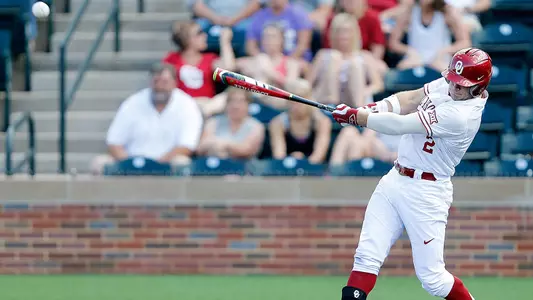 Sooner Hitters Back Irvin in 10-1 Win