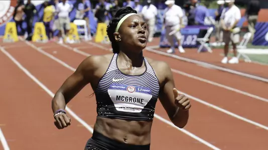 McGrone Finishes 12th in the 100 semifinal