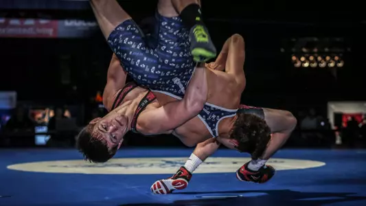 Duffield Named Outstanding Wrestler at Nationals
