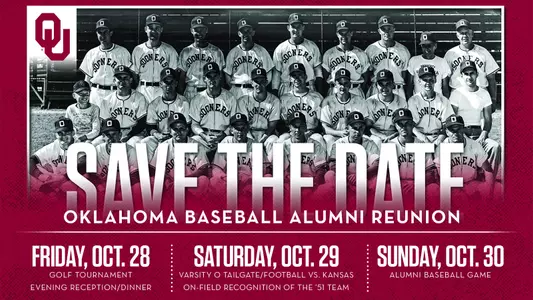 Save the Date: OU Baseball Alumni Weekend