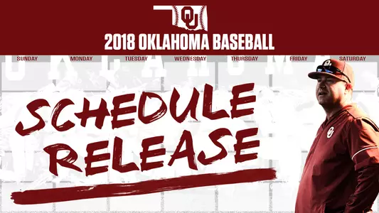 Johnson, OU Baseball Announce 2018 Slate