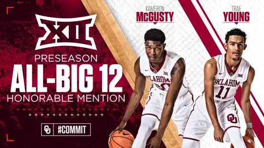 McGusty and Young Earn Preseason Big 12 Honors
