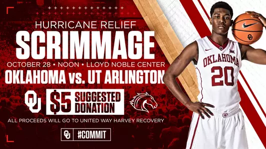 OU to Host Scrimmage for Harvey Relief
