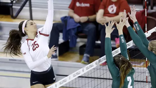 OU Volleyball Hosts No. 23 Iowa State Wednesday