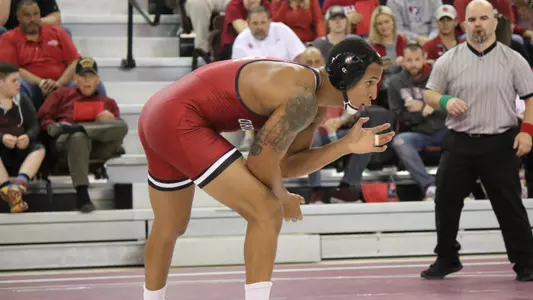 Mejias Named Big 12 Wrestler of the Week