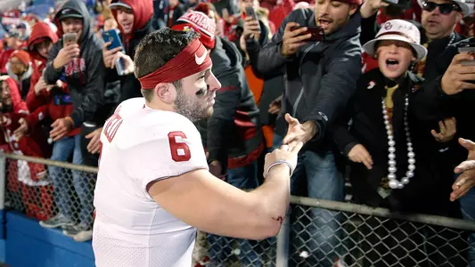 No Place Like the Road for Mayfield, Sooners