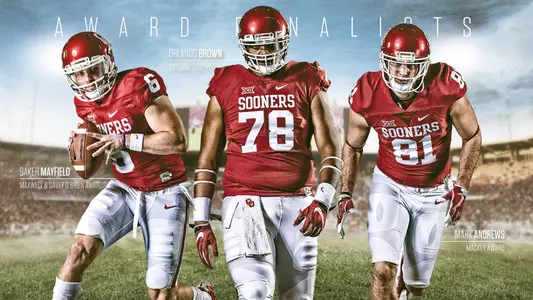 Sooners' Trio Named Finalists for Awards