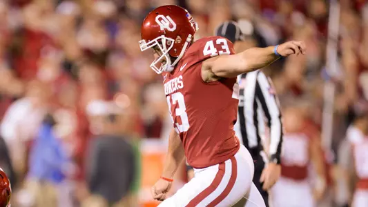 Seibert the Big 12 Special Teams Player of the Week