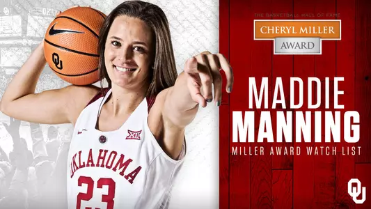 Maddie Manning Named To Miller Award Watch List