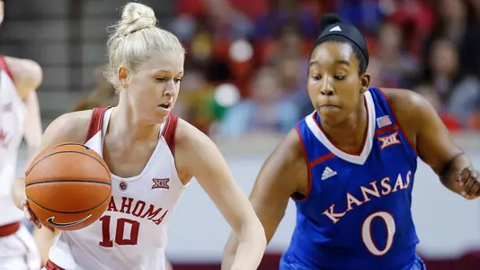 Sooners Cruise Past KU on Field Trip Day