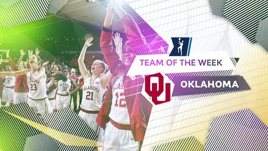 Oklahoma Named NCAA Team of the Week