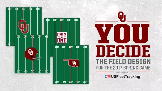 Vote for the Spring Game Field Design