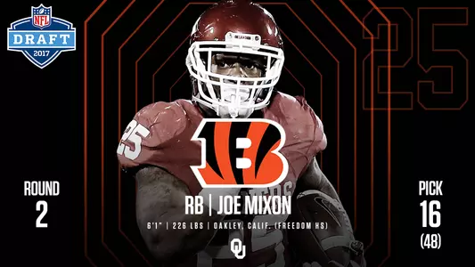 Mixon Goes to Bengals in NFL Draft Second Round