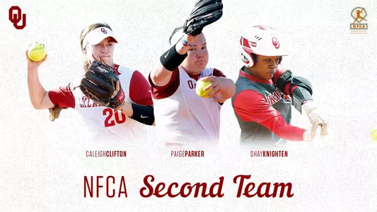 Three Sooners Named NFCA All-Americans