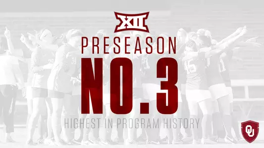 Sooners Earn No. 3 Spot in Preseason Big 12 Poll