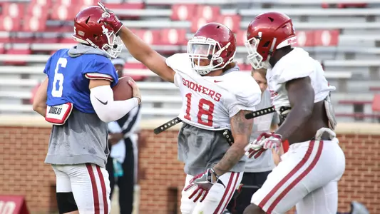 Sooners Hold First Full-Fledged Scrimmage