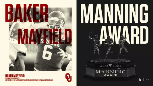Mayfield Named 2017 Manning Award Winner