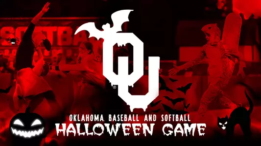 Baseball, Softball Team Up for Halloween Game