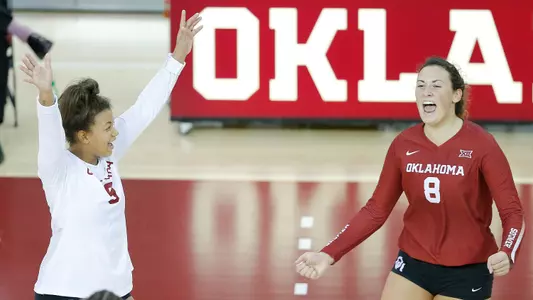 Sooners Sweep Mountaineers in Morgantown