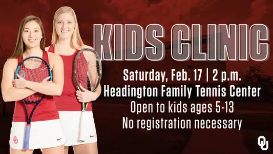 Sooners to Host Kids Clinic Saturday
