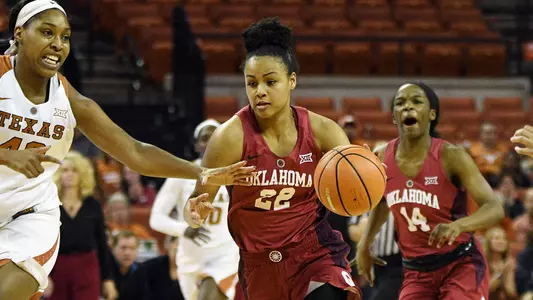 Sooners Topped by No. 7/8 Texas, 79-66