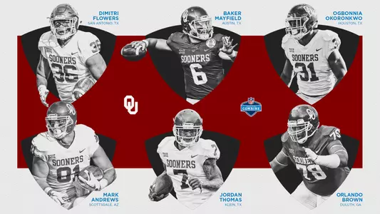 Six Sooners Invited to 2018 NFL Combine