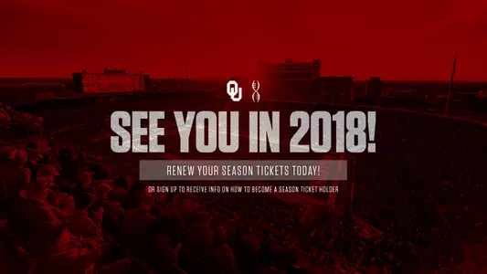 2018 Season Ticket Renewals Now Open