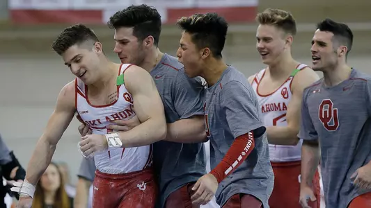 Justus Earns MPSF Gymnast of the Week