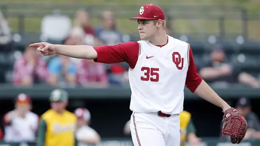 Wiles Pitches OU to Shutout Win Over Texas