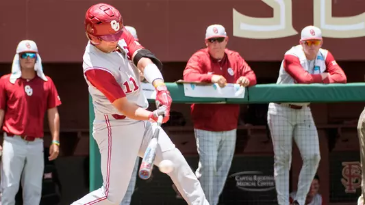 Sooners Win Slugfest to Open Regional